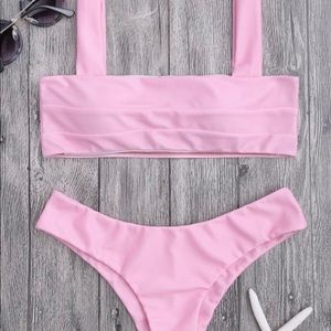 Worn once! Zaful Bikini Pink